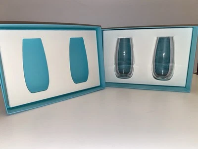 Juego de pares de vasos de vidrio sin tallo Tiffany & Co Audubon Foto 1 de 4