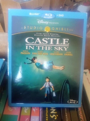 Castle in the Sky Studio Ghibli Two-Disc Blu-ray DVD Combo OOP Disney - Image 1 of 2