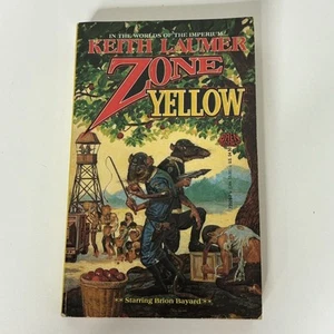 Zone Yellow by Keith Laumer - Baen First Printing 1990 - Paperback - Picture 1 of 3