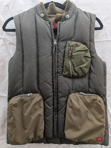 Miss Sixty Green puffy vest - jacket / Size M - Picture 1 of 4