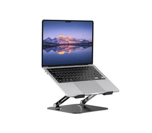 Laptop Ständer Verstellbar MacBook Ständer für Schreibtisch Aluminium Notebook Halter Ergon... - Bild 1 von 8