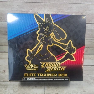 Pokemon TCG Corona Zenith Elite Scatola Allenatore Sigillata Spedizione Gratuita - Foto 1 di 7