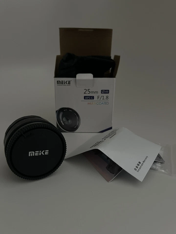 Meike 25mm F1.8 Large Aperture Wide Angle Lens Manual Focus Lens for Olypums ...