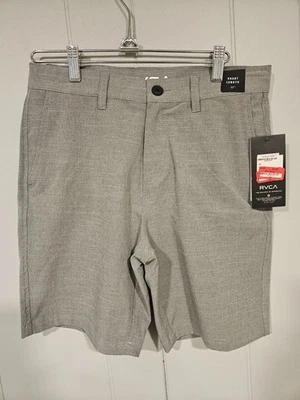 Pantalones Cortos RVCA Para Hombre 28 Gris Informal Frente Plano Ligero Vestido Golf Verano Nuevo con Etiquetas  Foto 1 de 4