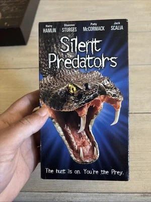 Silent Predators (VHS, 1999) Harry Hamlin Snake VHS Movie Foto 1 de 4