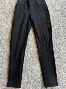 NWT ZARA Sophisticated Dirty Dancing High Rise Tight Pants Sz S SOLDOUT - Picture 1 of 8