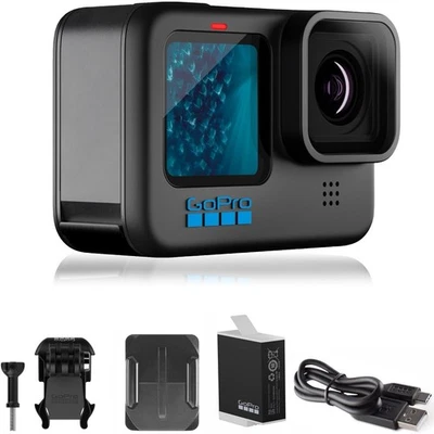GoPro HERO11 черный — упаковка для электронной коммерции — водонепроницаемая экшн-камера с 5.3K60 - Изображение 1 из 4