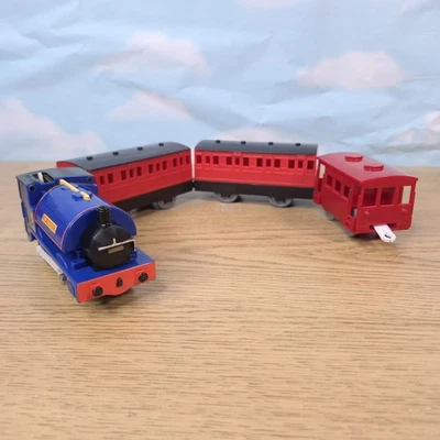 Thomas And Friends Custom Plarail Sir Handel With Red Coaches Plarail Ts-33 - Image 1 of 4