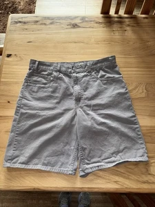 Vintage Levis 550 Shorts Herren 36 grau 9" Länge Denim Made USA Red Tab 90er - Bild 1 von 9