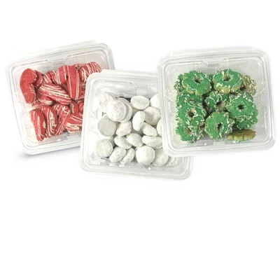 Carlotta's Bakery Christmas Themed Shortbread & Pfeffernusse Cookies 1lb Tub Sof - Image 1 of 4