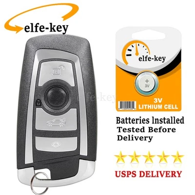 For 2014 2015 2016 2017 2018 BMW 3 4 Series 320i 328i F32 X3 X4 Smart Key Fob 4B - Image 1 of 4