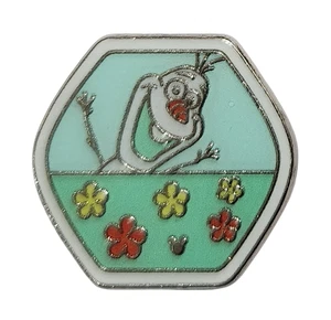 Disney Hidden Mickey Olaf Frozen Hexagon Pin 11 of 12 Disneyland 2019 - Picture 1 of 3