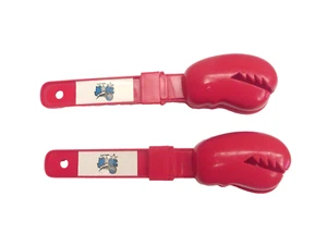 Vintage Orlando Magic Red Lobster SGA Rally Claw Clapper Shaker 2 Stück Posten EUC - Bild 1 von 5