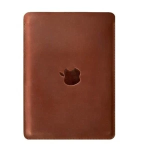 Vintage Leather case for 14" MacBook Pro 2021 -2023 M1 M2 M3 PRO MAX Sleeve - Picture 1 of 14