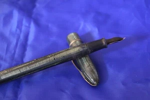 Vintage Eclipse Streamline Füllfederhalter gold/schwarz - Bild 1 von 8