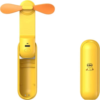 Nuevo mini ventilador de mano para exteriores 3 en 1 con banco de energía para viajes verano cumpleaños Foto 1 de 4