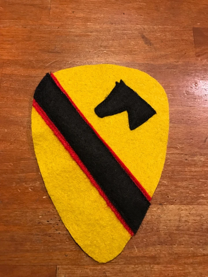  1930's US Army 1st Cavalry Division patch wool felt - Image 1 of 1