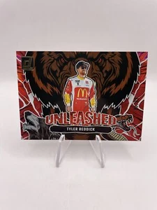Tyler Reddick 2024 Donruss Racing #18 Unleashed Red Xplosion/99 - Imagen 1 de 2