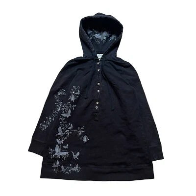 Sudadera con Capucha Ligera con Botones De Colección Y2K Moda Bug Butterfly 14/16W Foto 1 de 4