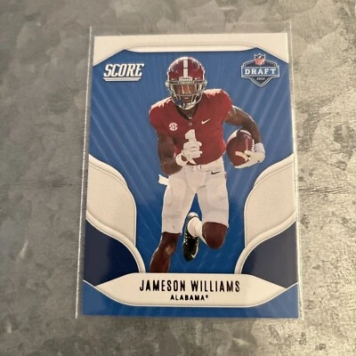 2022 Score - NFL Draft #D9 Jameson Williams (RC) - Image 1 of 2
