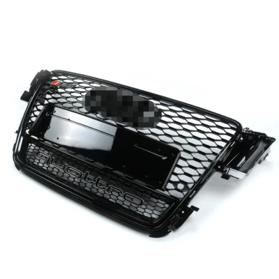 Para Audi A5/S5 B8 8T 2008-2012 RS5 Estilo Frontal Nido de Abeja Malla Quattro Rejilla Foto 1 de 4