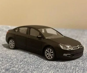 Miniature Norev Citroën C5 2 Matte Black 1/64 1:64 3 Inches New Without Box - Picture 1 of 6