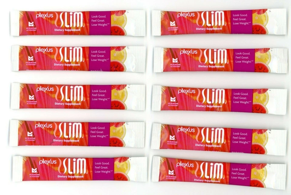PLEXUS SLIM ROSA BEBIDA 10 PAQUETES INDIVIDUALES FÓRMULA ACTIVADORA MICROBIOMA NUEVO Foto 1 de 1