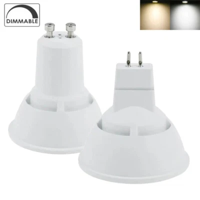 GU10 MR16 Dimmable LED Spotlight 10W 220V Cool/Warm White Lamp 180° Lighting - Image 1 of 4