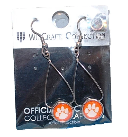 Clemson Tigers Loop Earrings Last One !!!! Cover
