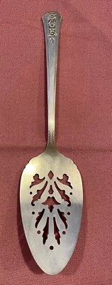 VTG Oneida Community Tudor Plate FORTUNE Cake Pie Dessert Server 8 1/4" - Image 1 of 4