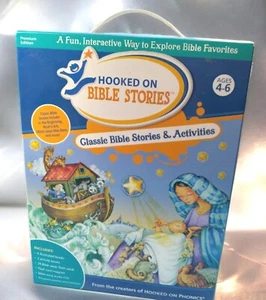 New Hooked on Phonics BIBLE STORIES Premium Edition And Activities age 4-6  - Picture 1 of 8