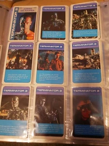 TERMINATOR 2 1992 FROM CROMY ARGENTINA COMPLETE SET TRADING CARD GAME - Picture 1 of 5