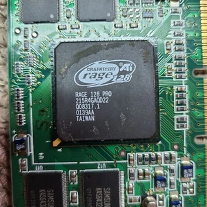 ATI Rage 128 Pro AGP Graphics Card 109-73100-01 VGA Video Card Windows Computers - Picture 1 of 5
