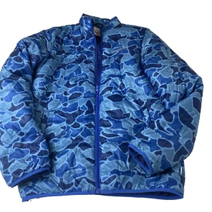 Magellan Outdoors boys XL 18-20 Jacket blue camo puffer chimney rock - Picture 1 of 12