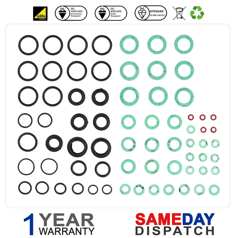 VAILLANT ECOTEC PLUS KESSEL O RING & WASCHMASCHINE DICHTUNGSSATZ (FÜR ALLE ECOTEC MODELLE)