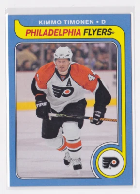 2008-09 O-PEE-CHEE 1978-80 RETRO INSERT KIMMO TIMONEN #378 PHILADELPHIA FLYERS - Image 1 of 2