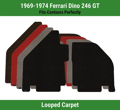 Alfombrillas Lloyd Classic Loop Front File para Ferrari Dino 246 GT 1969-1974  Foto 1 de 4