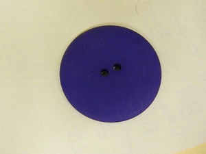 10 NEW 1 1/2 INCH ROYAL BLUE DULL/MATTE FINISH BUTTONS - Picture 1 of 1