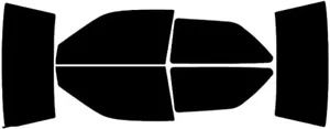 3M CS Series Color Stable PRECUT FULL, REAR & FRONT Windshield Any Car Film Tint - Picture 1 of 2