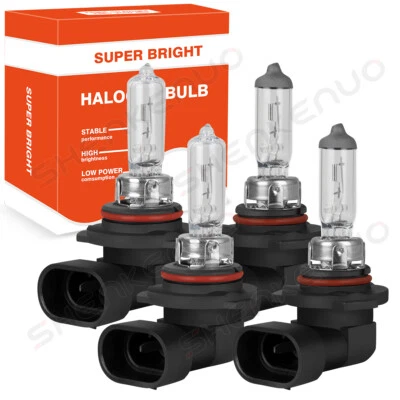 For Nissan Titan 2004-2015 Combo 4pcs Halogen Headlight High-Low Beam Bulbs Kit - Image 1 of 4