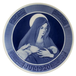 Royal Copenhagen Christmas Plate 1920 Original Porcelain First Choice - Picture 1 of 4