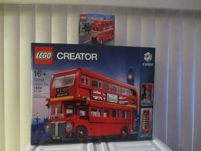 New LEGO 10258 London Bus Factory Sealed (Retired) Bonus 40220 Included-EX COND - Image 1 of 4