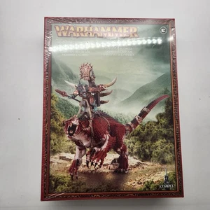 Lizardmen Carnosaur Nuevo en Caja Serafón Warhammer Fantasía AOS El Viejo Mundo Caja Roja  - Imagen 1 de 6