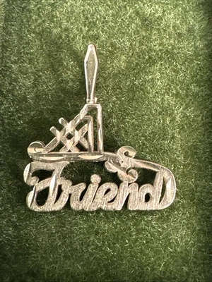 Colgante o dije de Miguel Antonio oro 14k #1 amigo Foto 1 de 3