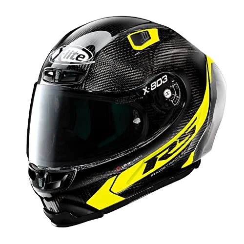NOLAN X-lite X-803RS Ultra Carbon HOTLAP Full Face Motorcycle Helmet Yellow/16 L - Image 1 of 1
