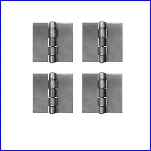 Paquete de 4 bisagras soldables de acero inoxidable 4x4 de alta resistencia para puertas y remolques - Imagen 1 de 7