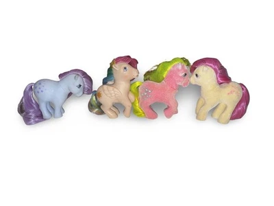 Lote De Colección My Little Pony G1 Blue Belle Starshine So Soft Shady Taffy Años 80 Foto 1 de 4