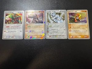 (LP-) 4set Steelix ex 095/106 Hitmonchan Regirock Rayquaza Japanese Pokemon card - Picture 1 of 20