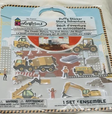 Pegatinas hinchadas historia aventura Poloforms la imagen clásica juguete que se pega  Foto 1 de 3