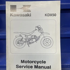 2003 Kawasaki KDX50 Motorcycle Service Manual - Picture 1 of 4